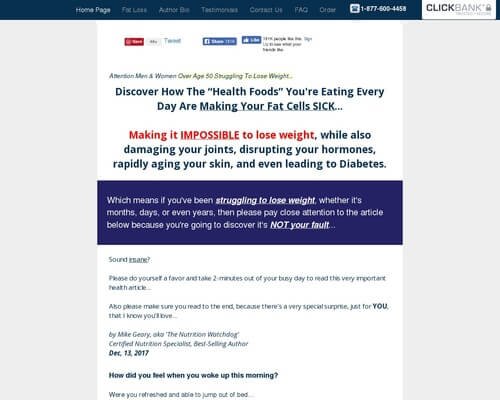 The Fat Burning Kitchen – Foods that Burn Fat, Foods that Make You Fat